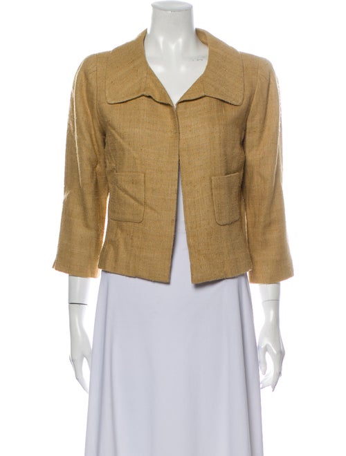 Oscar de la Renta Silk Evening Jacket