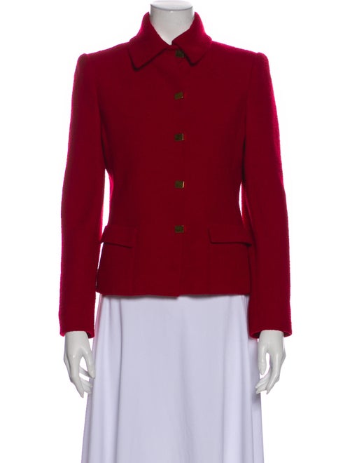 Oscar de la Renta Wool Blazer Wool