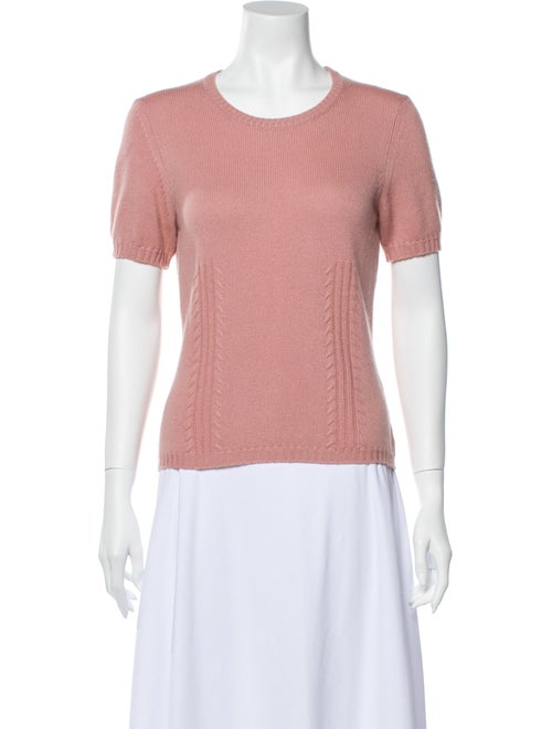 Oscar de la Renta Vintage Cashmere Sweater Pink
