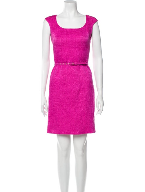 Oscar de la Renta 2013 Mini Dress Pink