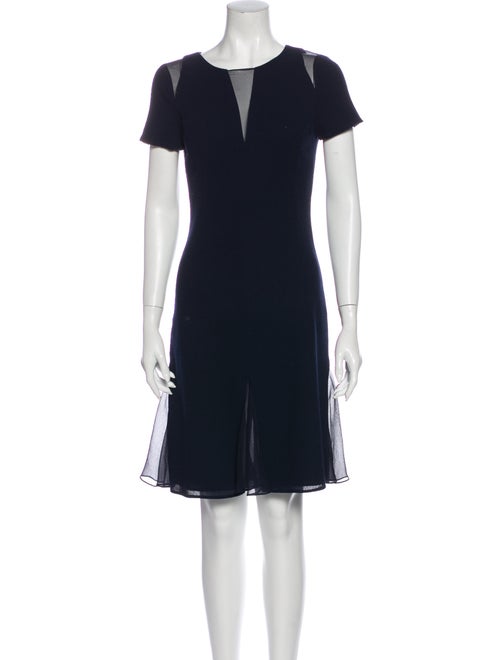 Oscar de la Renta 2013 Knee-Length Dress Wool