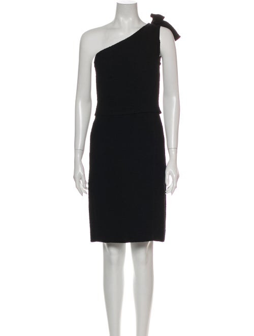 Oscar de la Renta 2009 Knee-Length Dress Wool