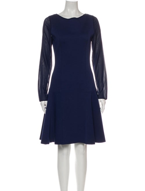 Oscar de la Renta 2013 Knee-Length Dress Wool
