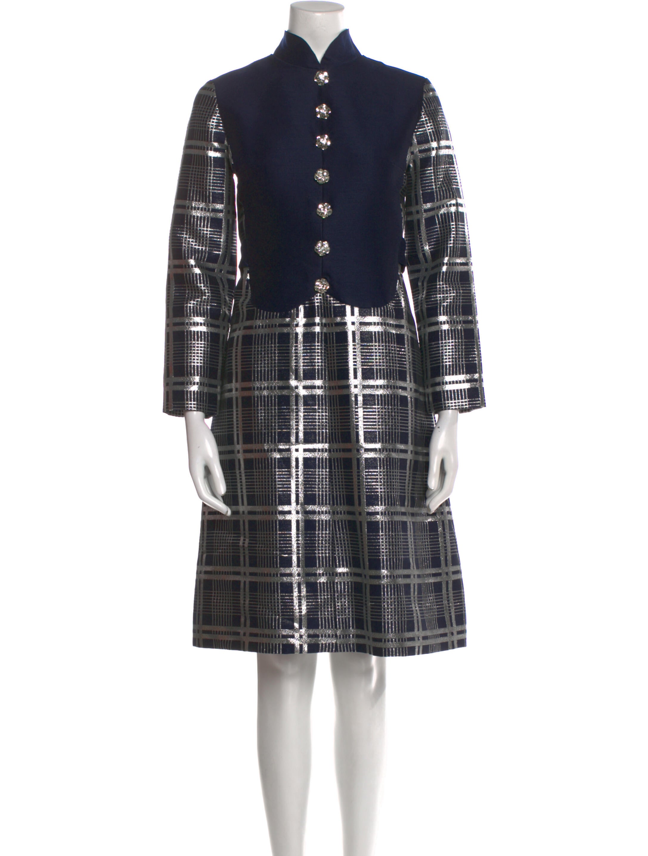 Oscar de la Renta Vintage Midi Length Dress