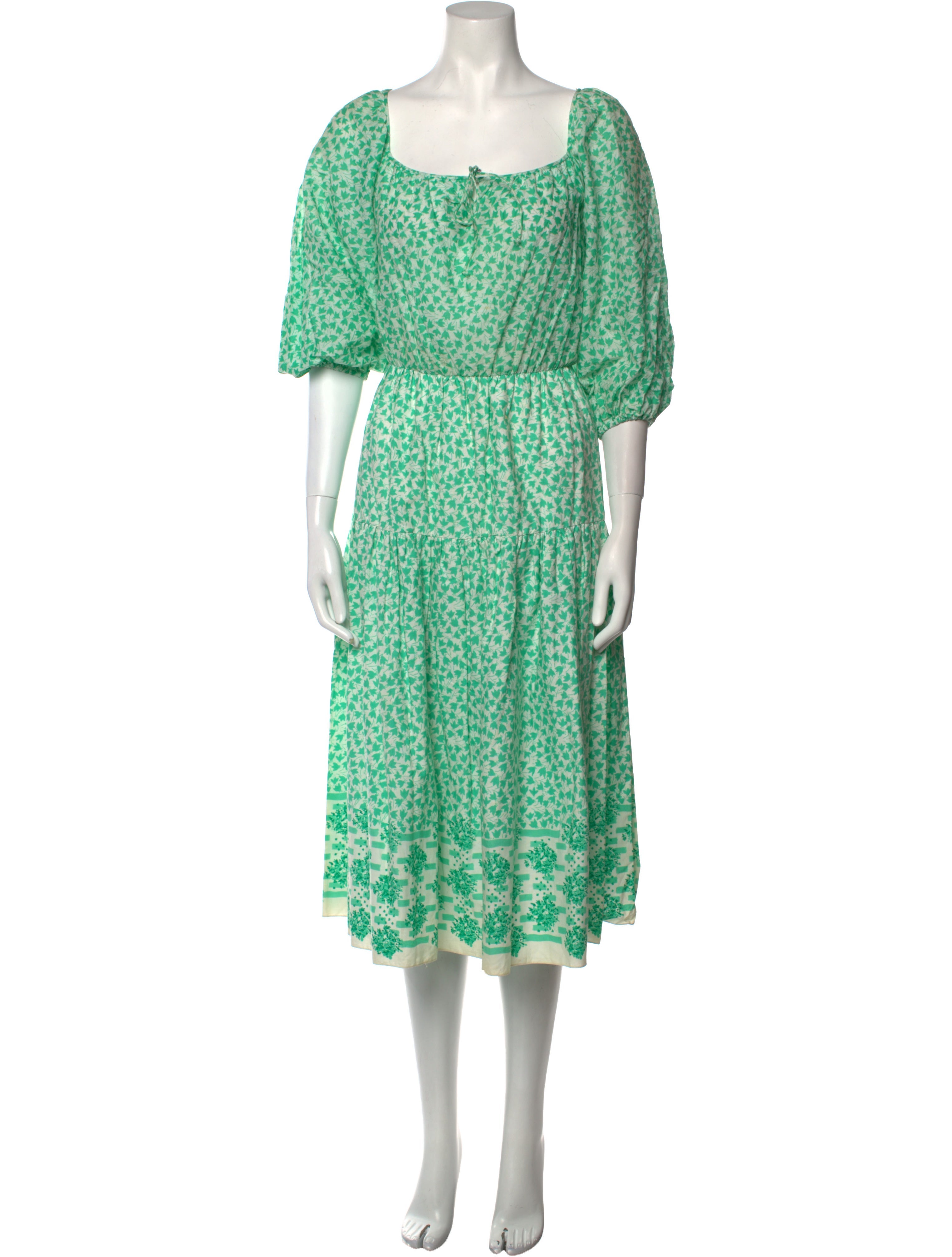 Oscar de la Renta Vintage Midi Length Dress