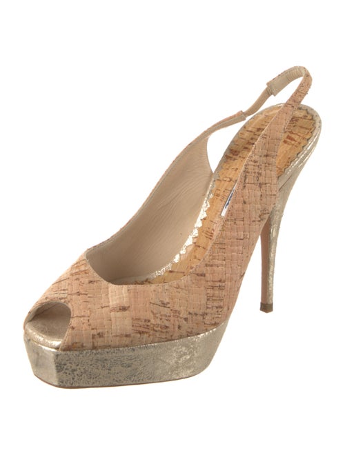 Oscar de la Renta Slingback Sandals