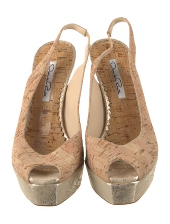 Oscar de la Renta Slingback Sandals
