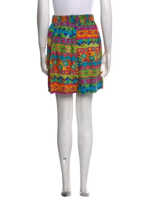 Oscar de la Renta Silk Mini Shorts