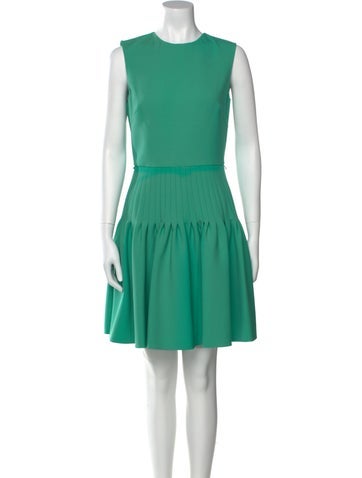 Oscar de la Renta Dresses Virgin Wool Mini Dress S
