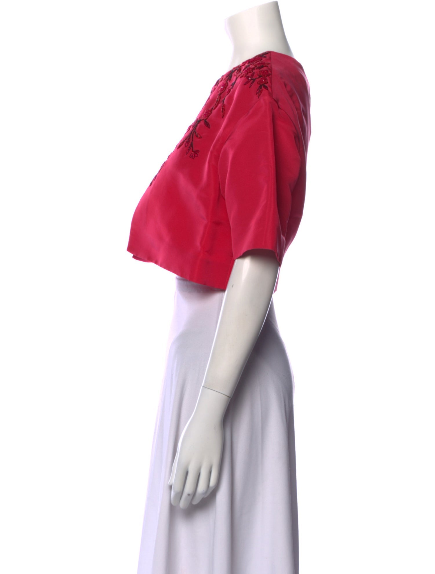 Oscar de la Renta 2016 Silk Evening Jacket