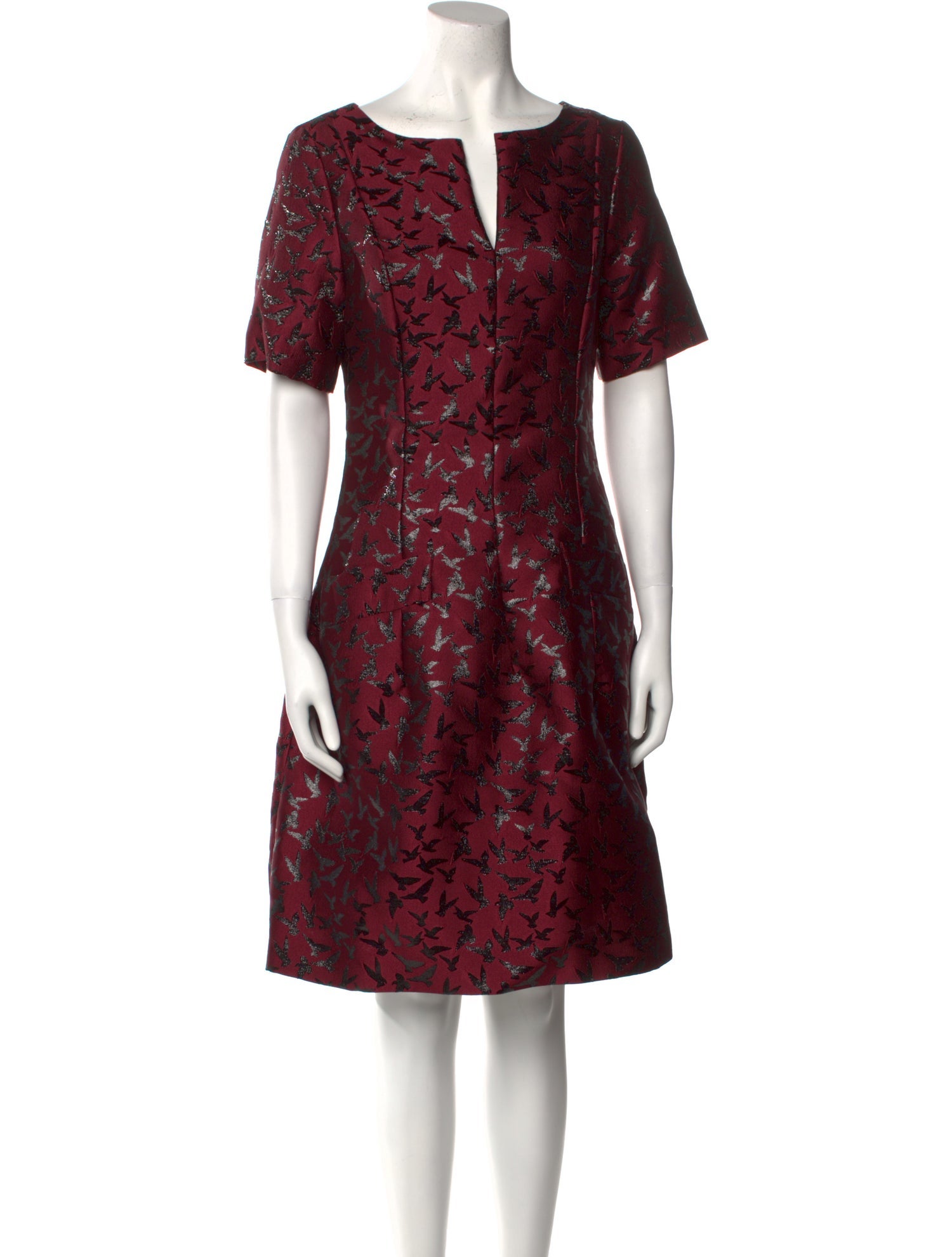 Oscar de la Renta Printed Mini Dress w/ Tags