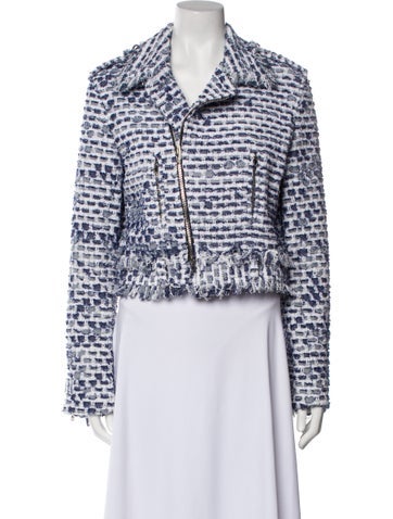 Oscar de la Renta Jackets Tweed Pattern Jacket US 8 | M