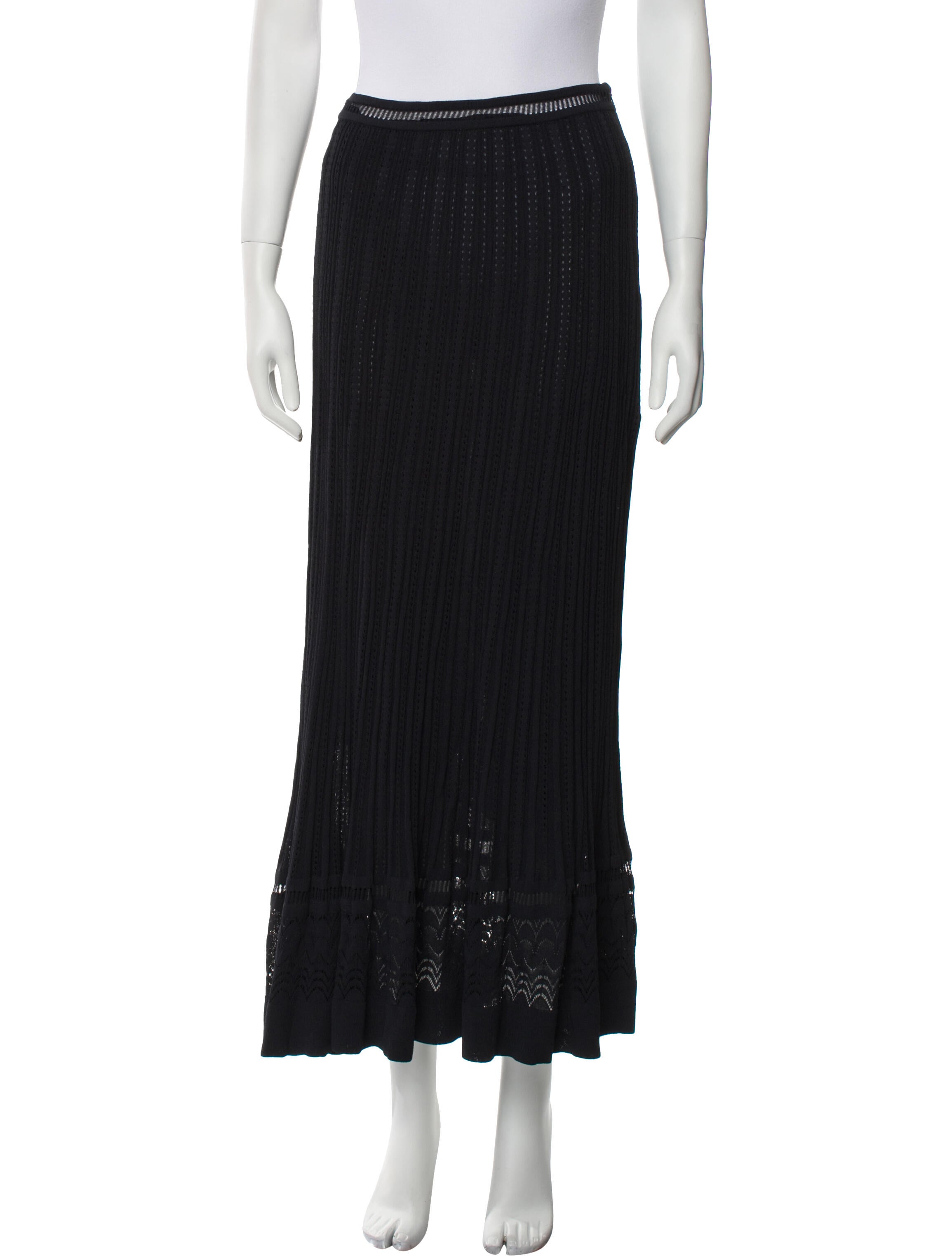 Oscar de la Renta Midi Length Skirt