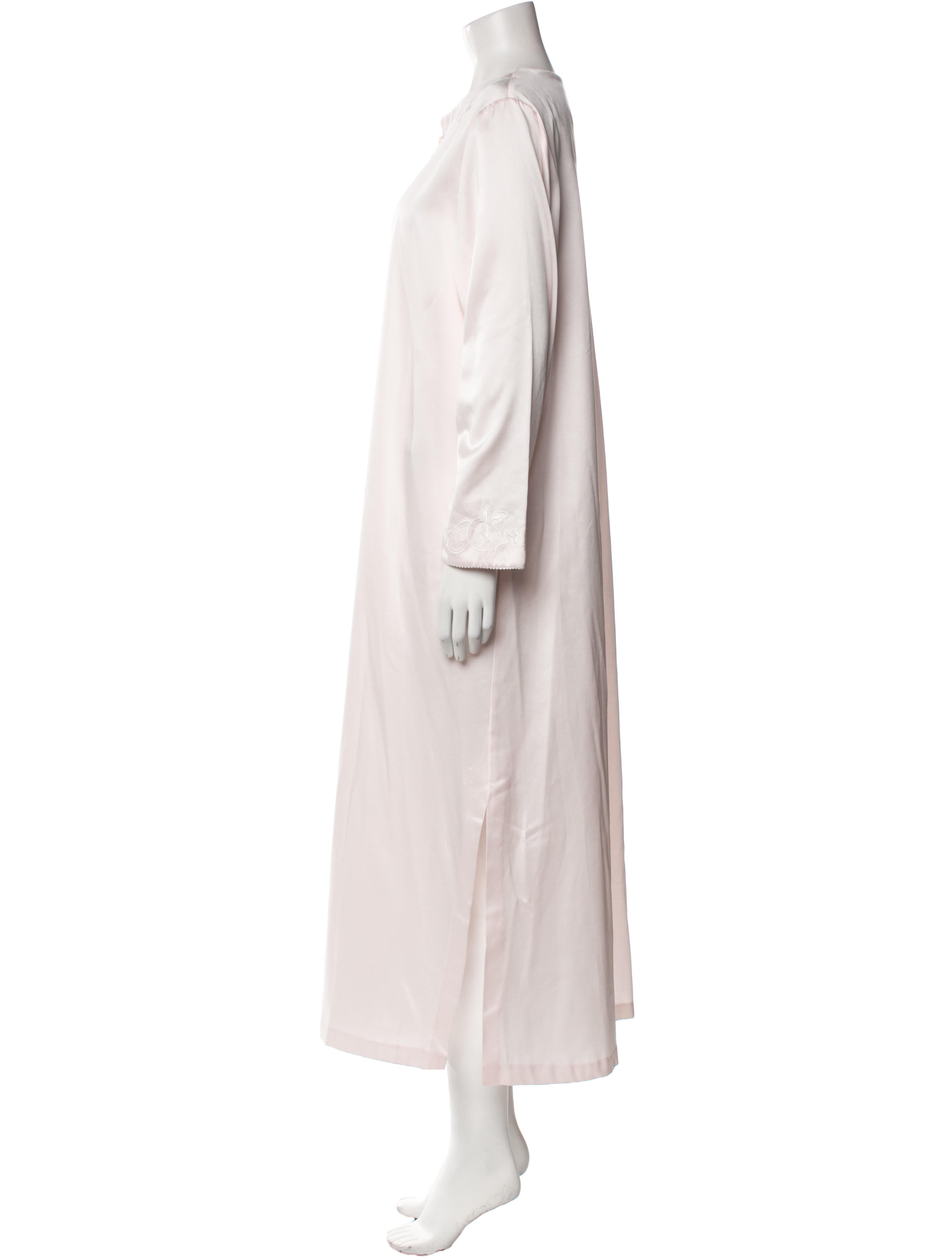 Oscar de la Renta Crew Neck Long Dress