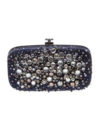 Oscar de la Renta Satin Minaudière