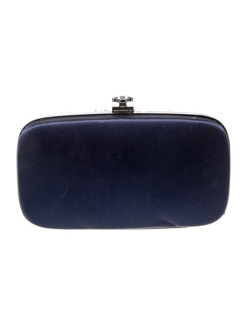 Oscar de la Renta Satin Minaudière