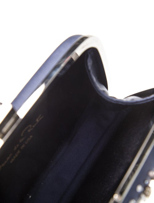 Oscar de la Renta Satin Minaudière