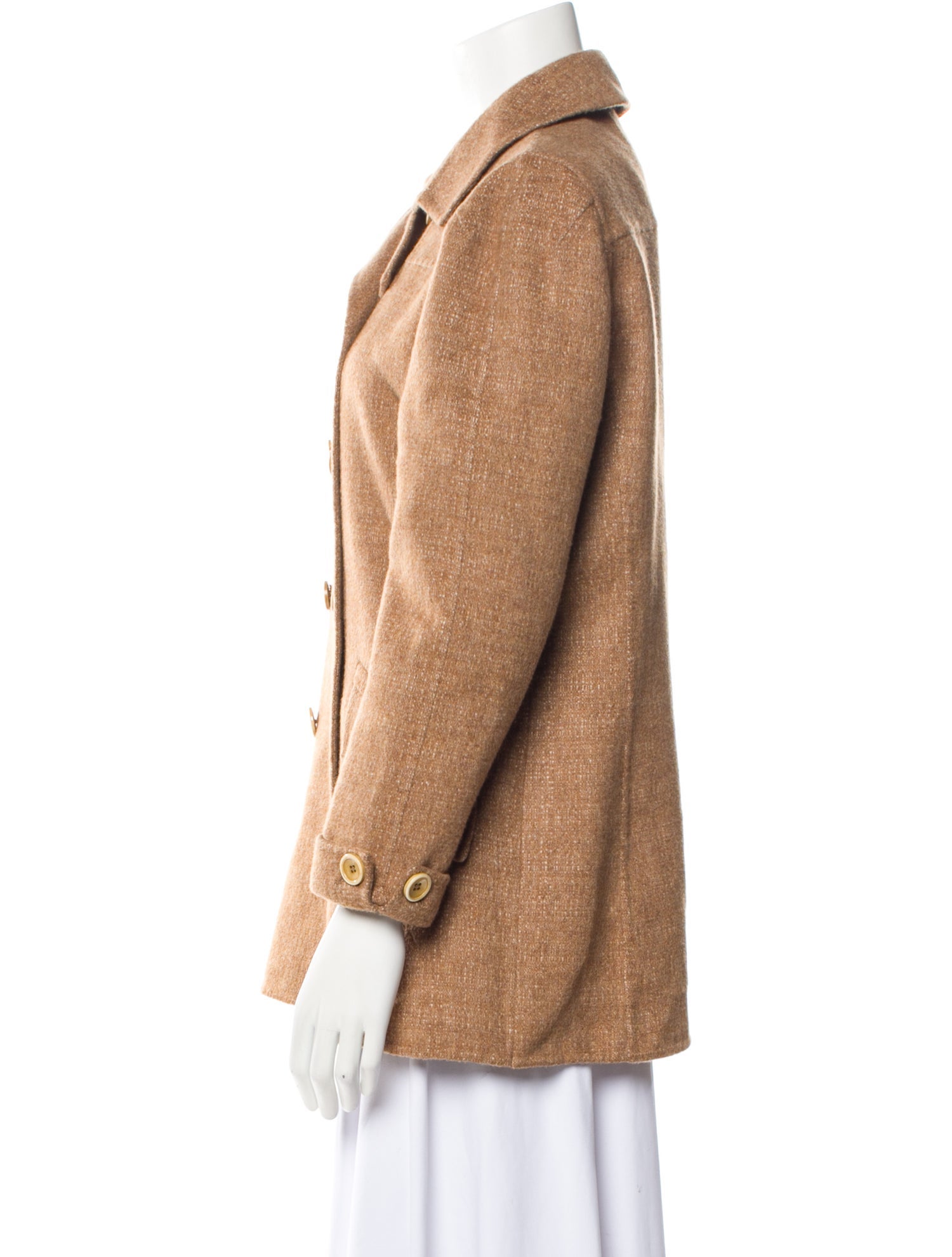 Oscar de la Renta Patterned Coat