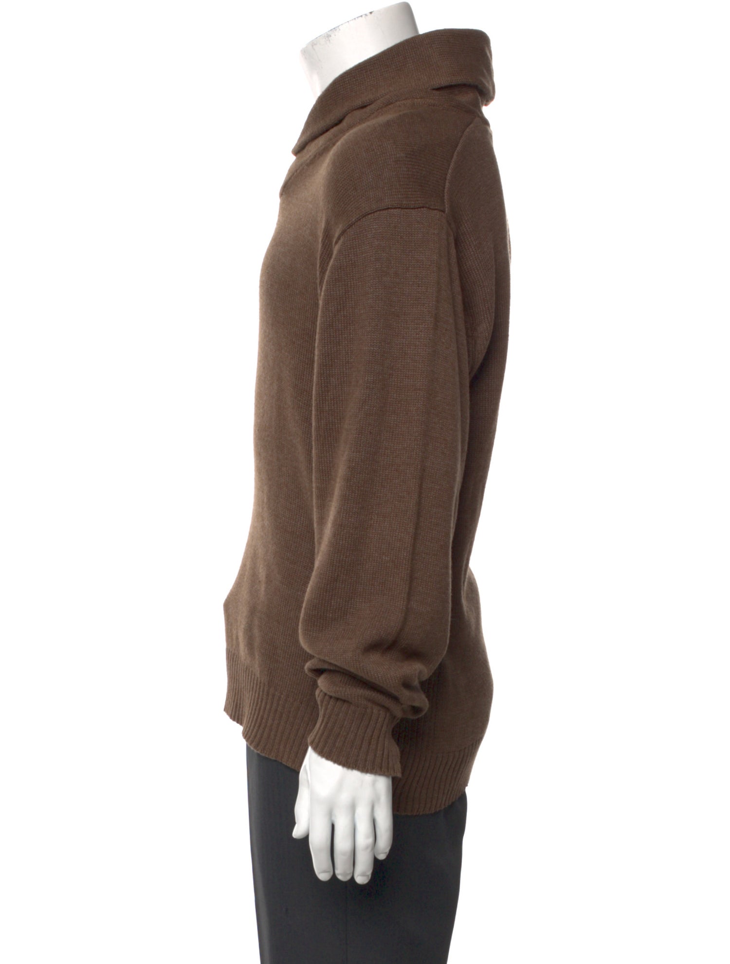 Oscar de la Renta Turtleneck Long Sleeve Pullover