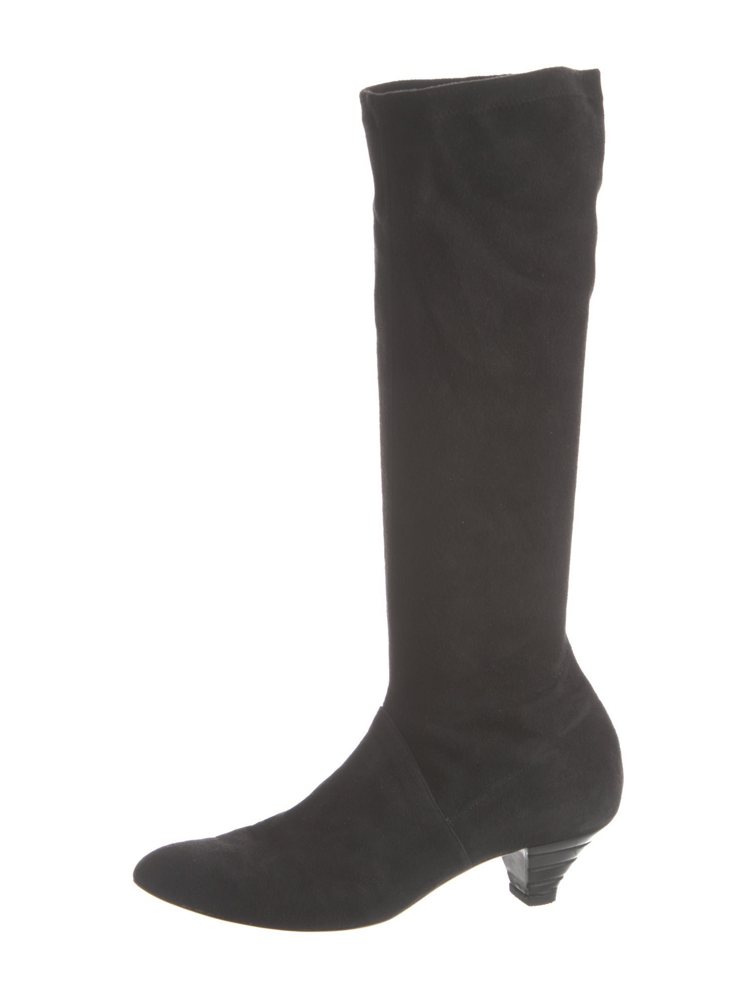 Oscar de la Renta Suede Sock Boots