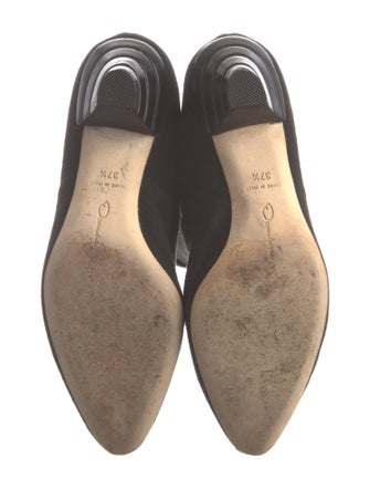 Oscar de la Renta Suede Sock Boots