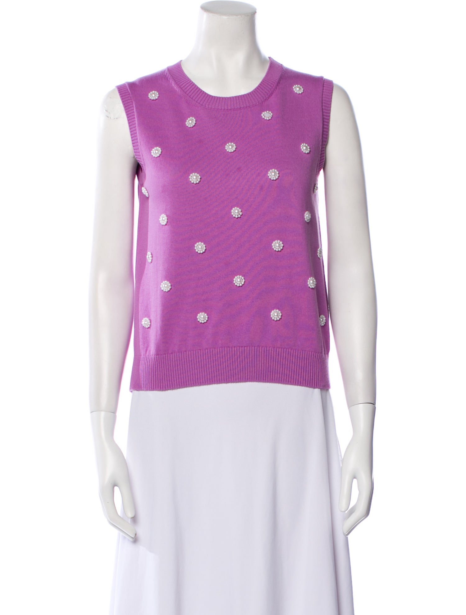 Oscar de la Renta 2022 Scoop Neck Sweater