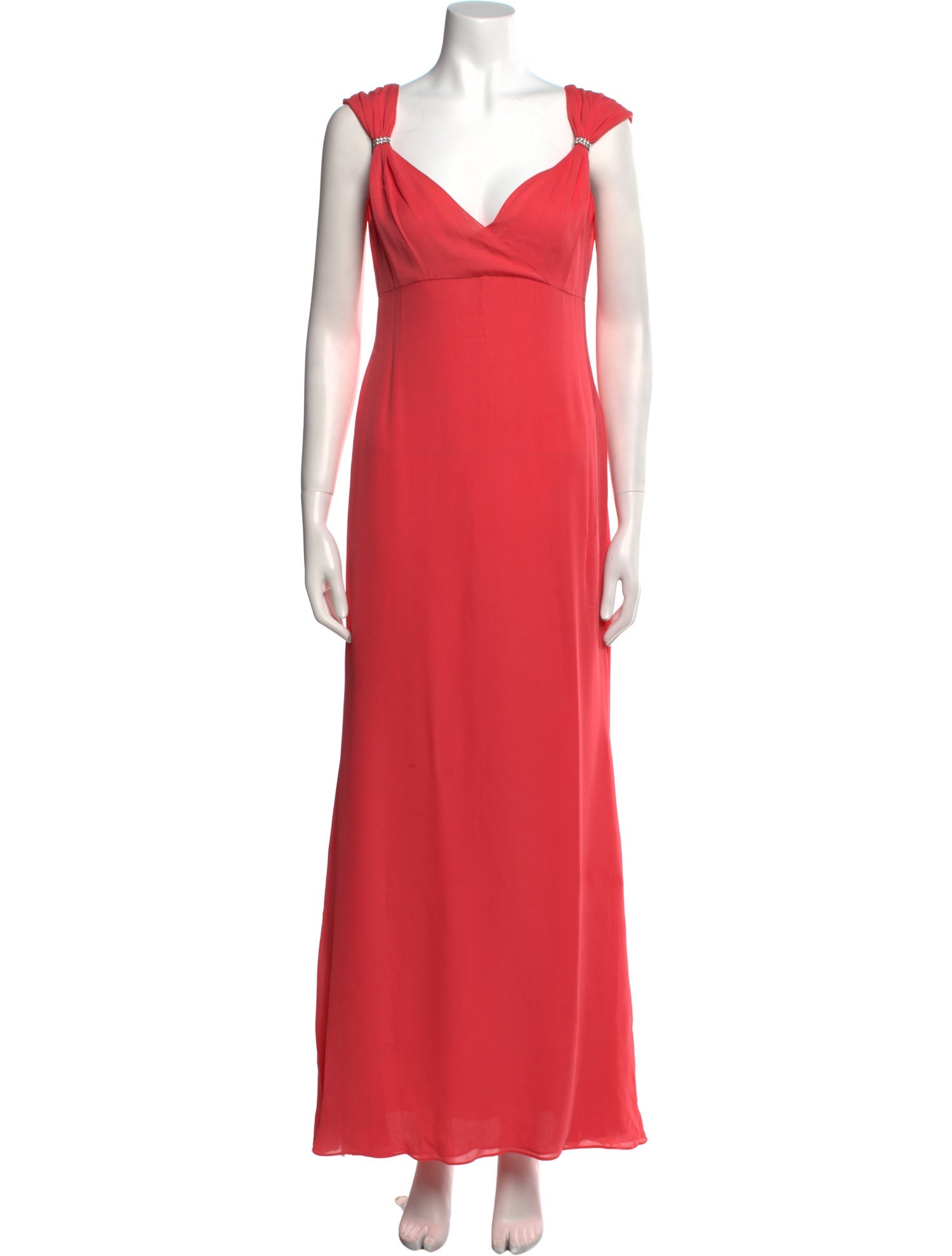 Oscar de la Renta Silk Long Dress