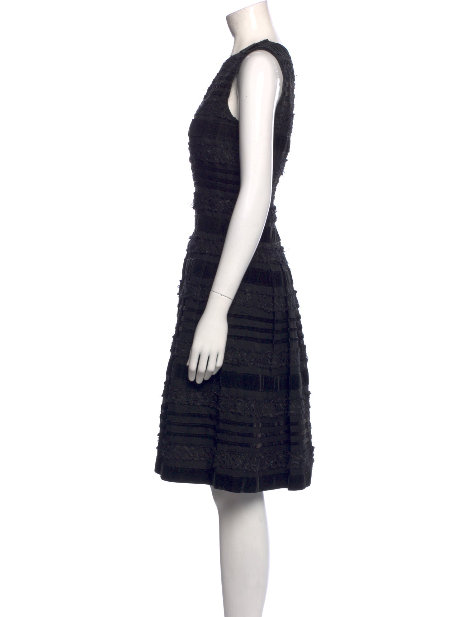 Oscar de la Renta Nylon Knee-Length Dress