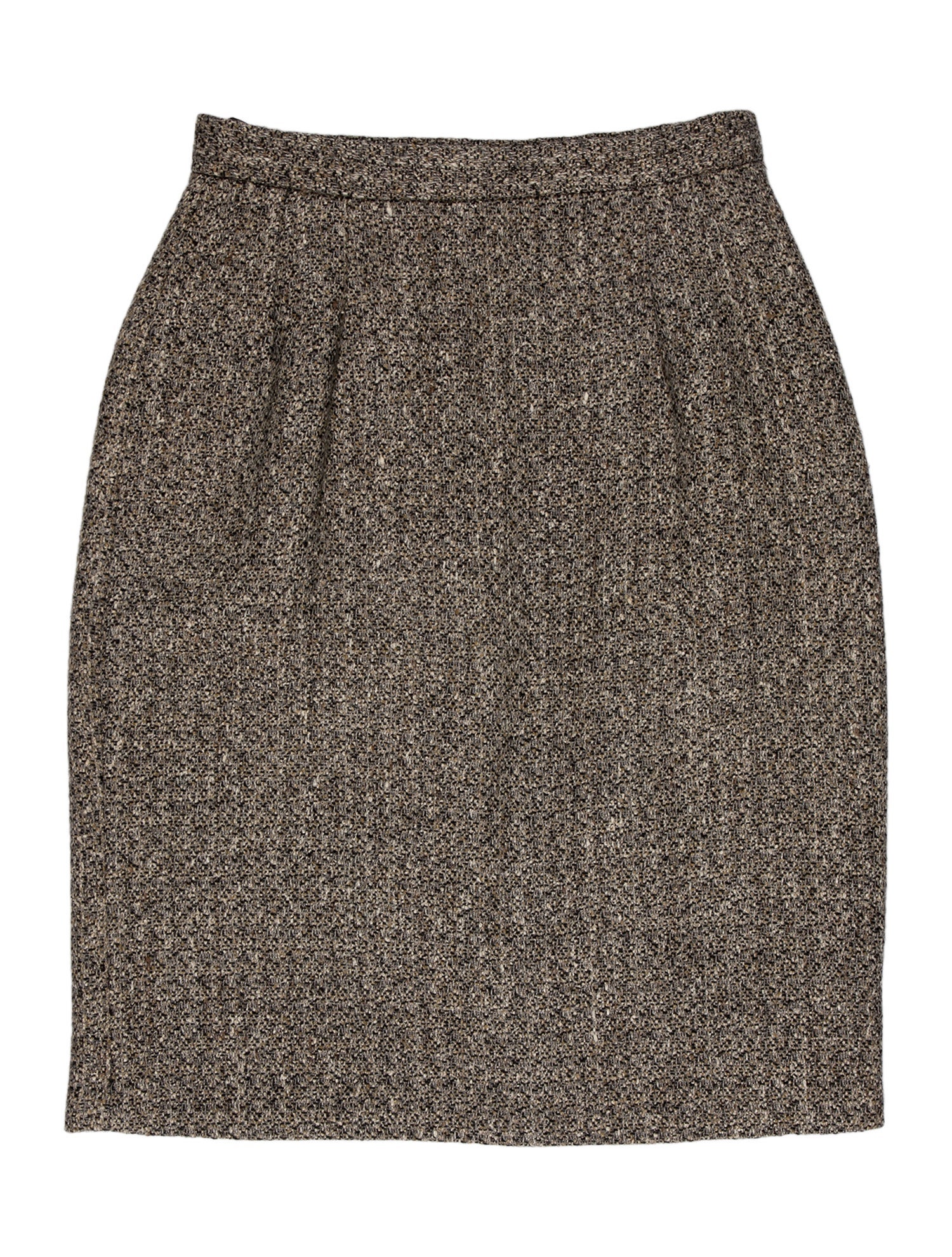 Oscar de la Renta Pink Label Wool Knee-Length Skirt