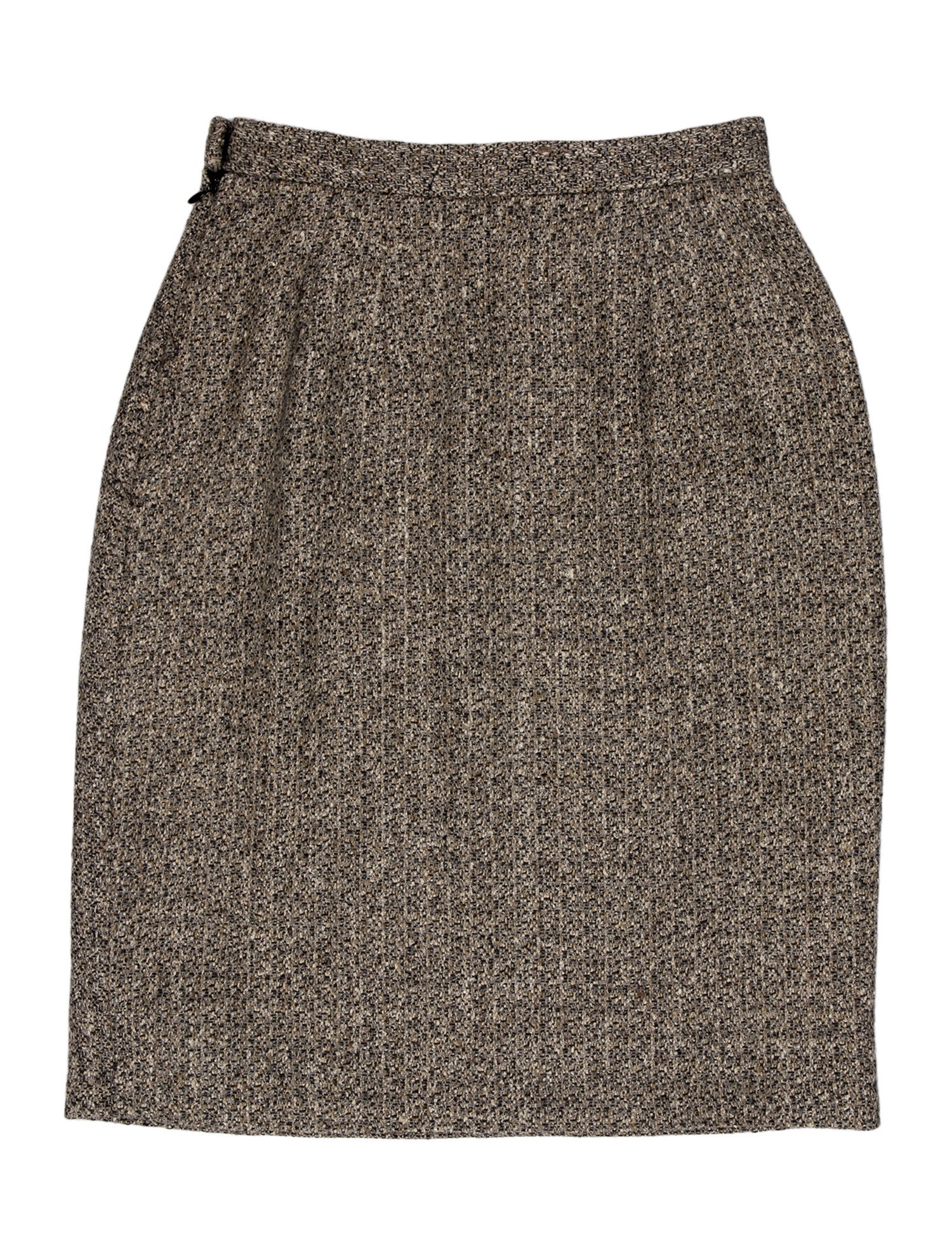 Oscar de la Renta Pink Label Wool Knee-Length Skirt
