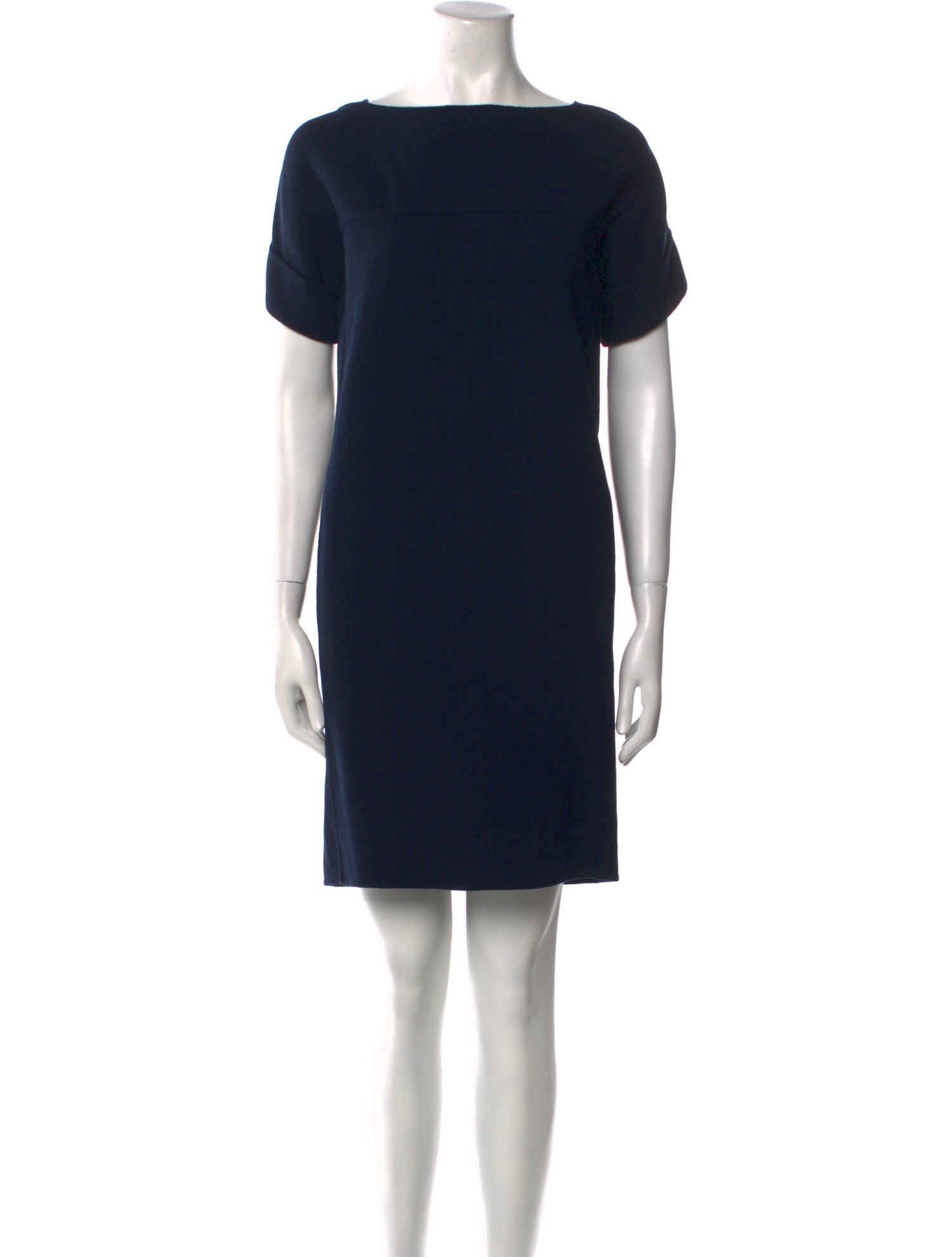 Oscar de la Renta Virgin Wool Mini Dress