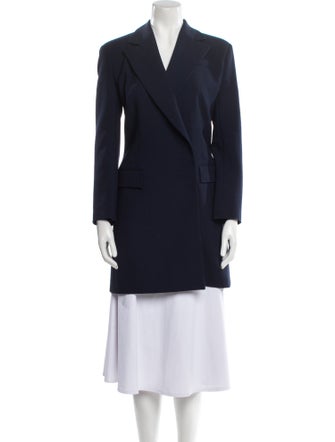 Oscar de la Renta 2021 Virgin Wool Peacoat