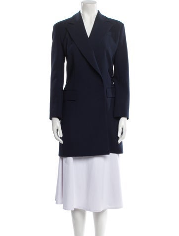 Oscar de la Renta Coats 2021 Virgin Wool Peacoat US 0 | XS