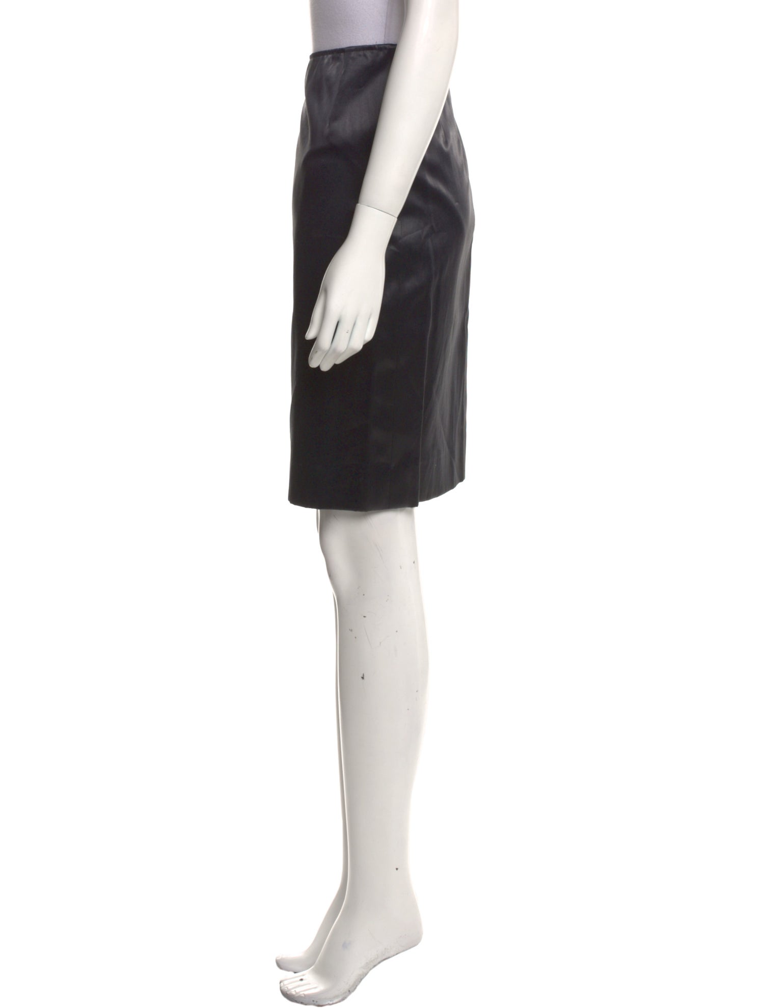 Oscar de la Renta Silk Knee-Length Skirt