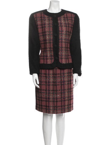 Oscar de la Renta Suits and Sets Vintage 1970's Skirt Set US 10 | L