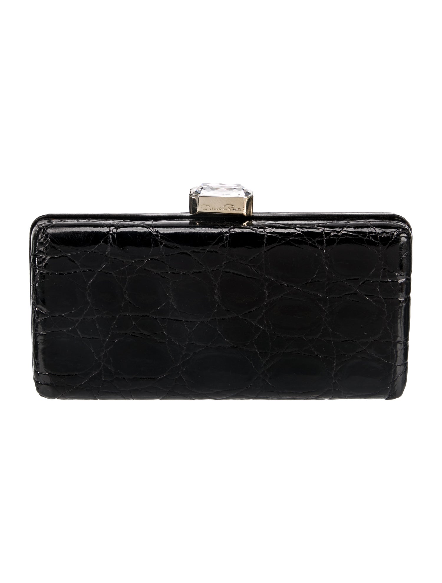 Oscar de la Renta Crocodile Minaudière