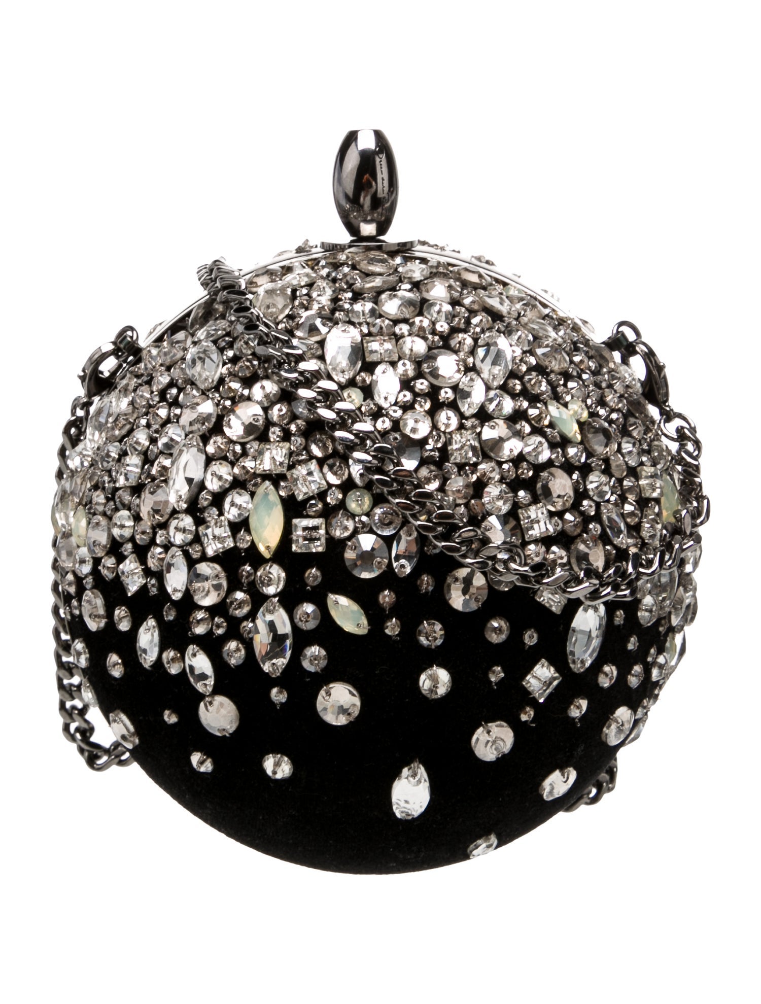 Oscar de la Renta Crystal Minaudière