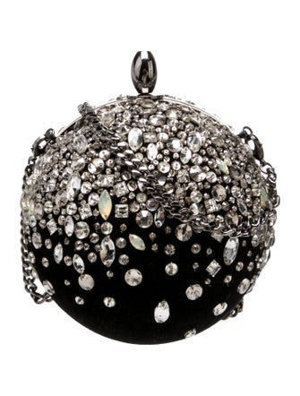 Oscar de la Renta Crystal Minaudière