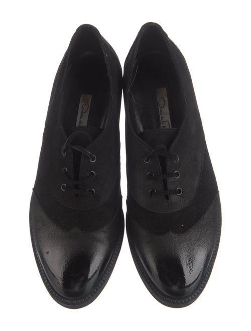 Oscar de la Renta Suede Oxfords