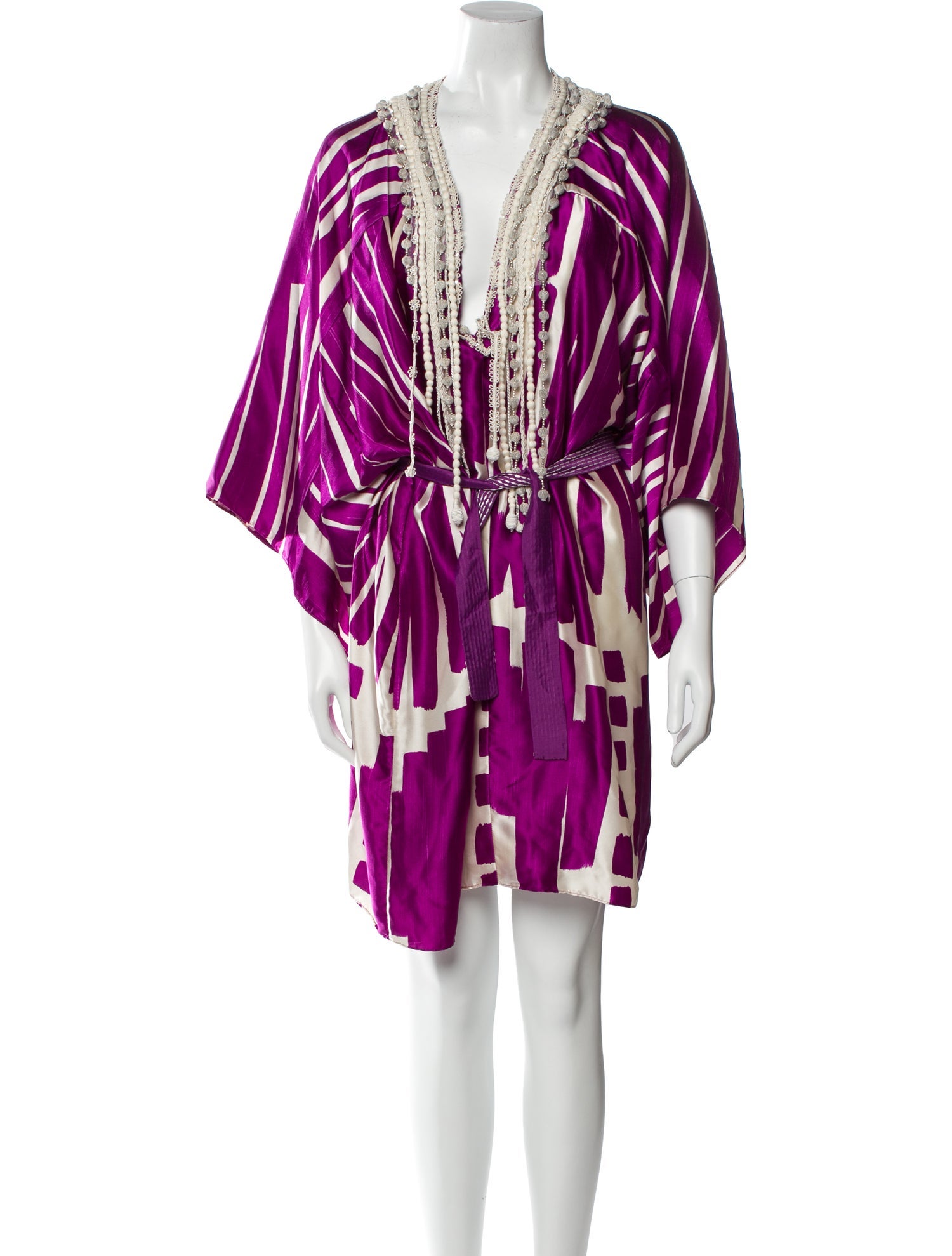 Oscar de la Renta Silk Mini Dress