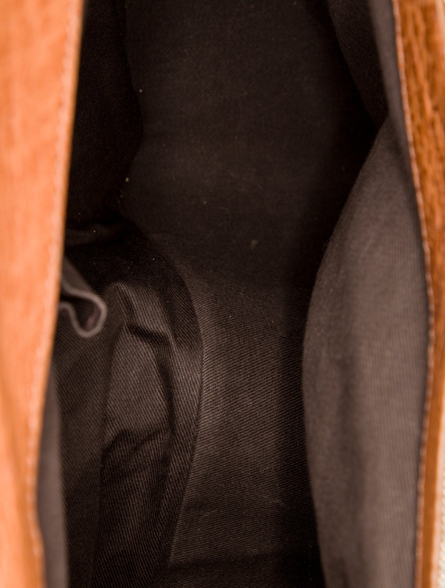 Oscar de la Renta Ostrich Top Handle Bag Large