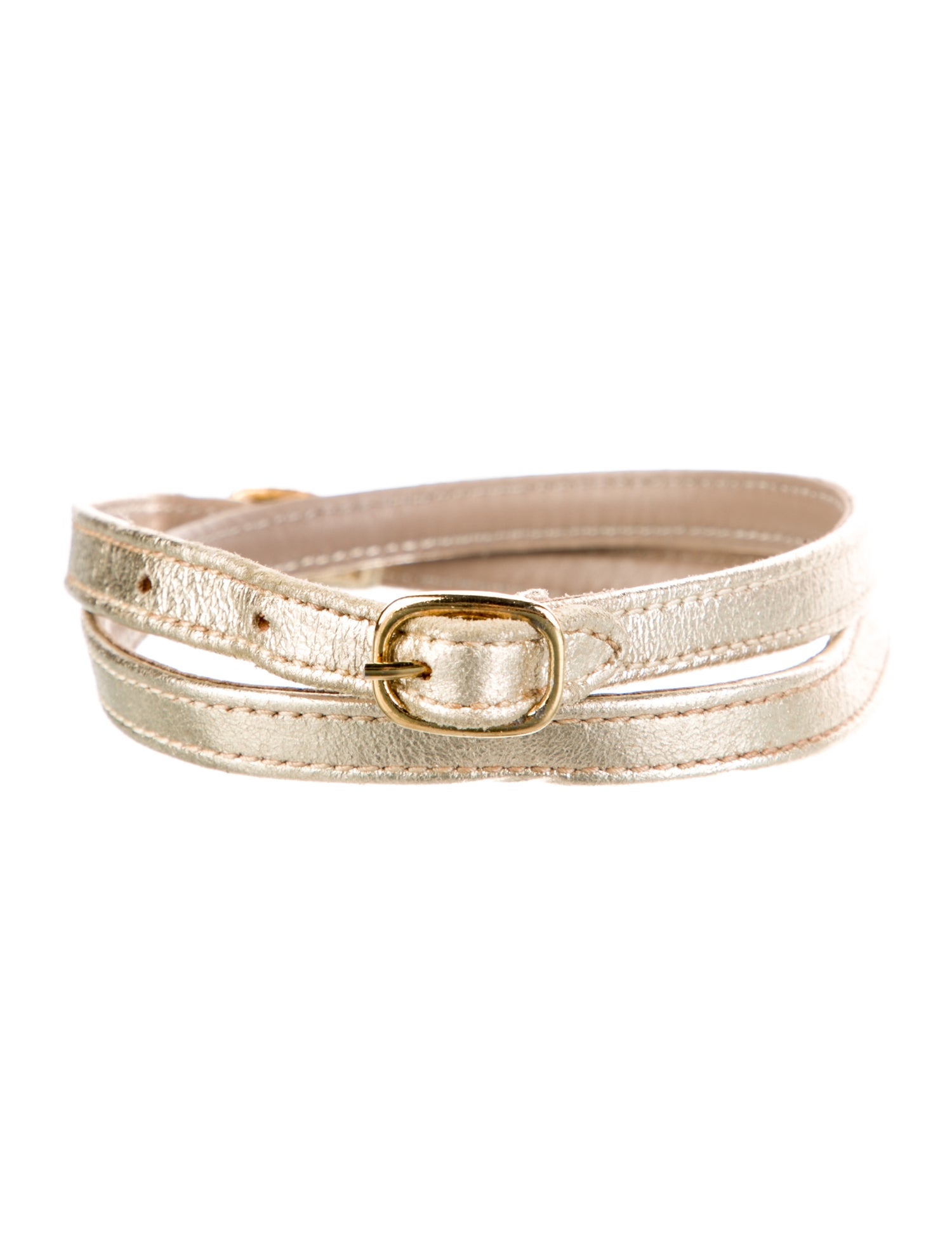 Oscar de la Renta Skinny Leather Waist Belt