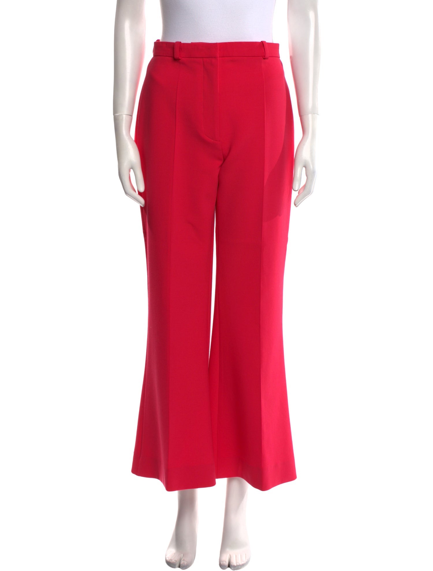 Oscar de la Renta Virgin Wool Wide Leg Pants w/ Tags