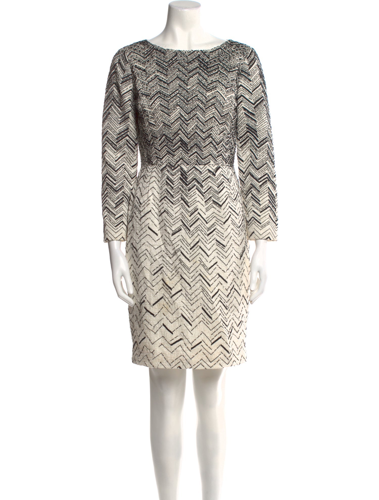 Oscar de la Renta Printed Mini Dress