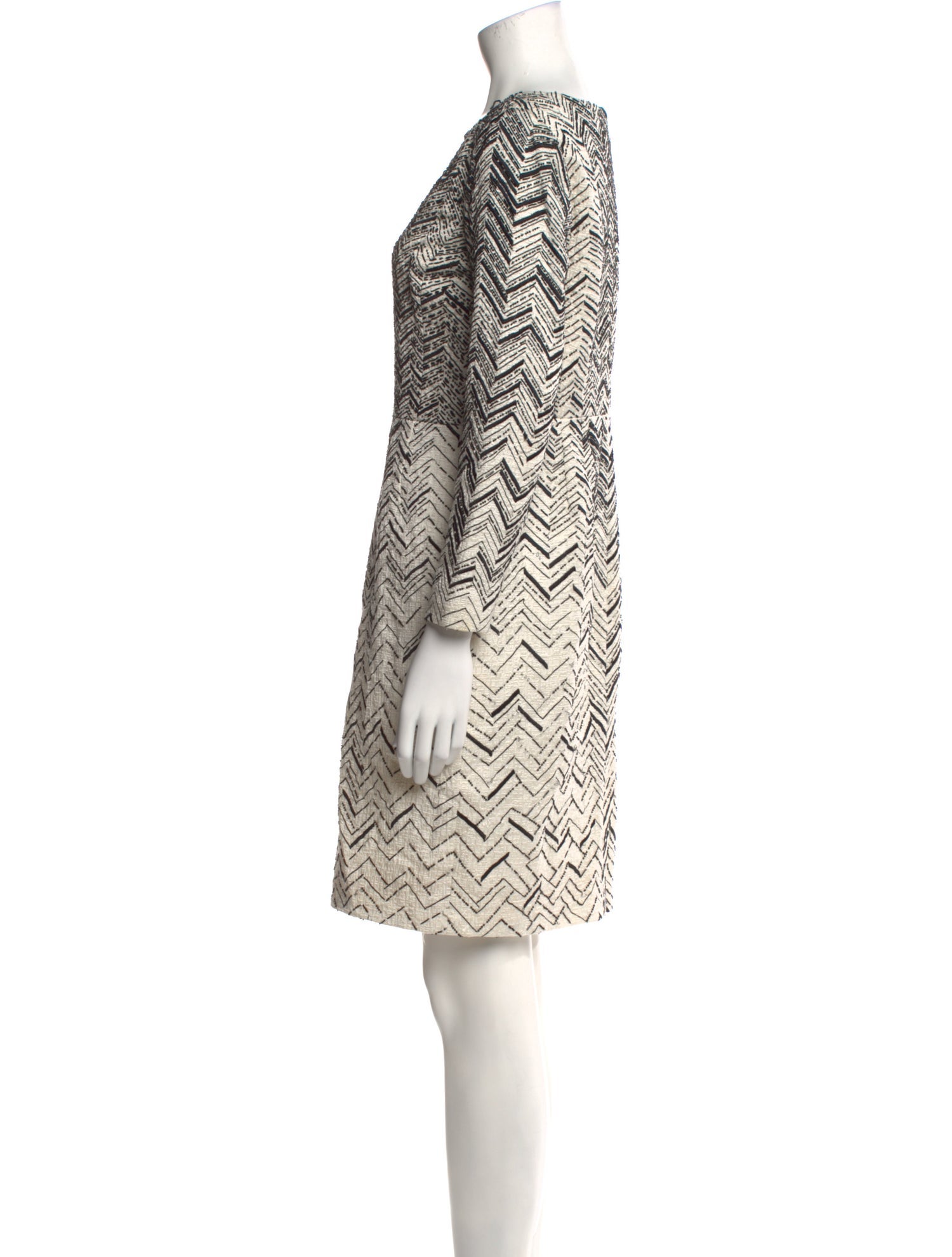 Oscar de la Renta Printed Mini Dress