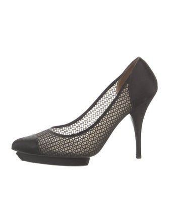 Oscar de la Renta Mesh Pumps