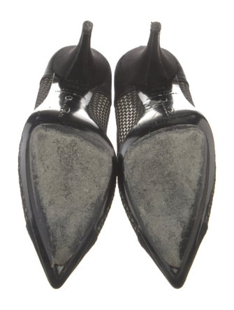 Oscar de la Renta Mesh Pumps