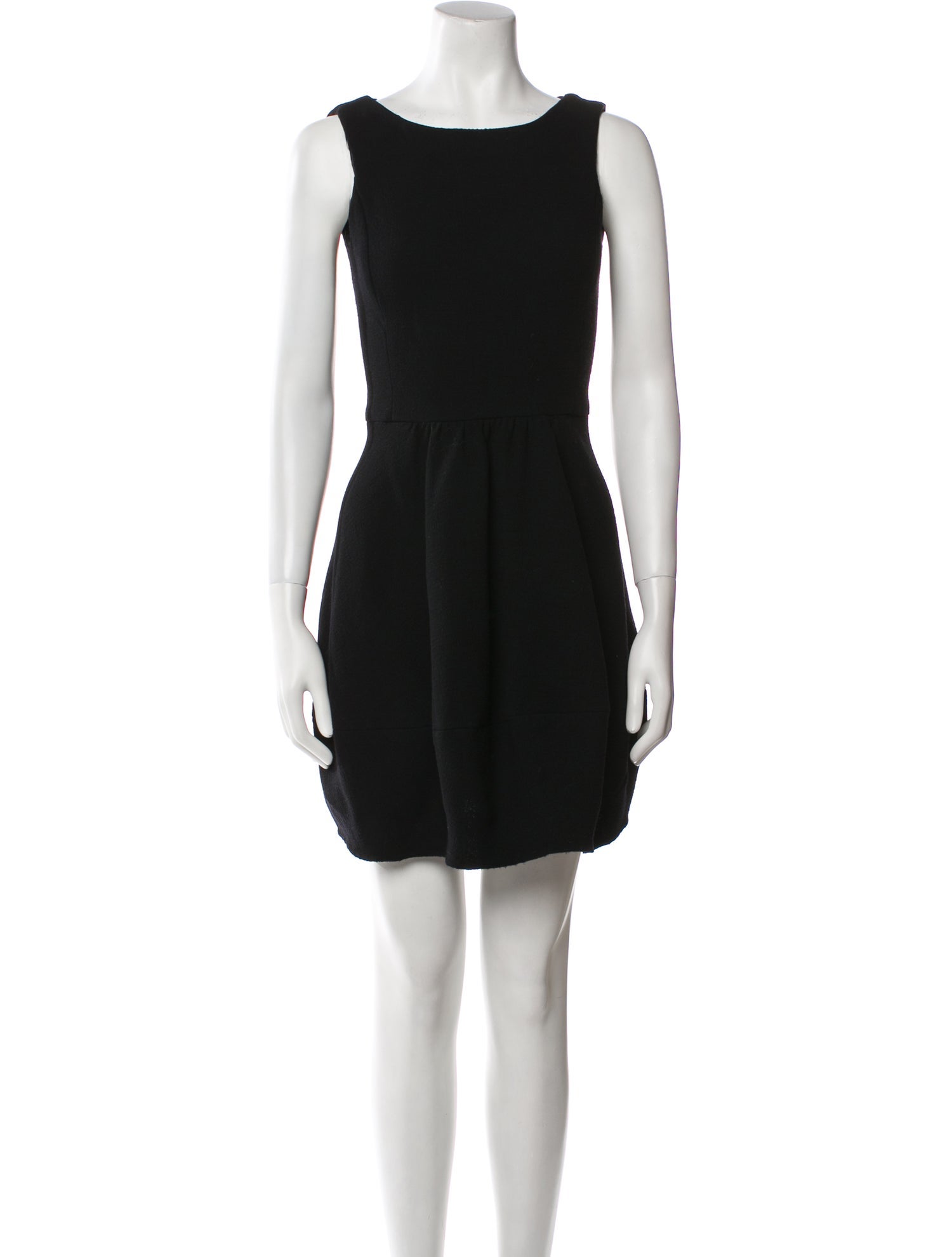 Oscar de la Renta Wool Mini Dress