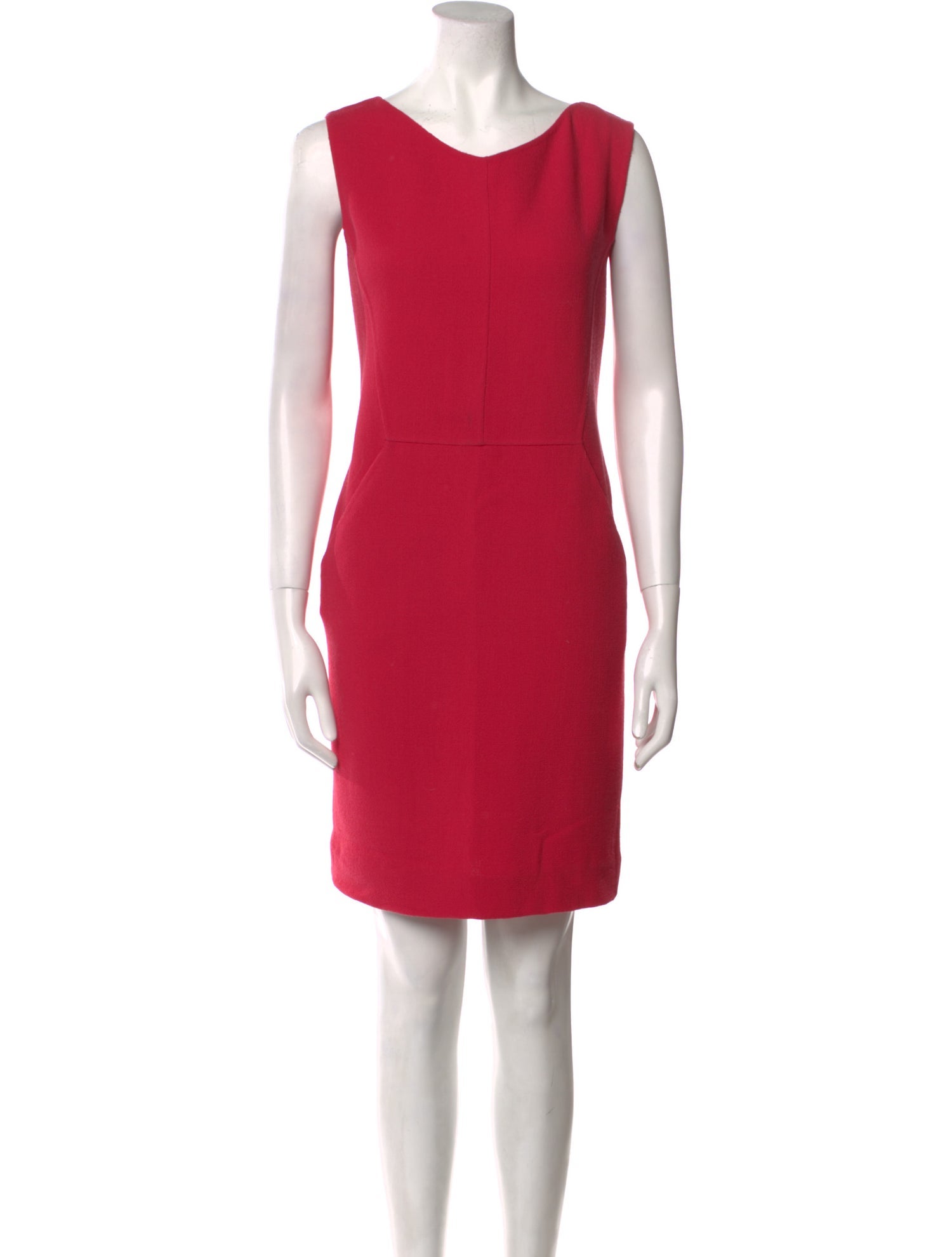 Oscar de la Renta Wool Mini Dress