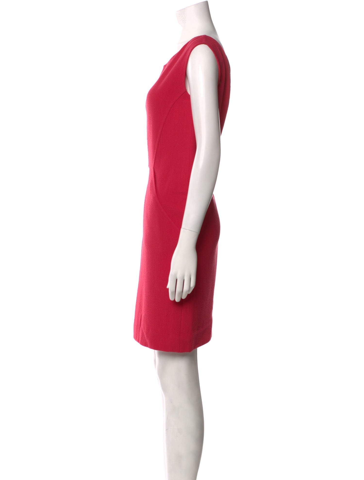 Oscar de la Renta Wool Mini Dress